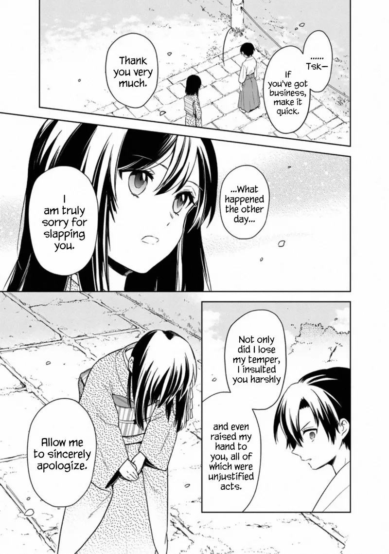 My Death Flags Show No Sign of Ending Chapter 23 page 14