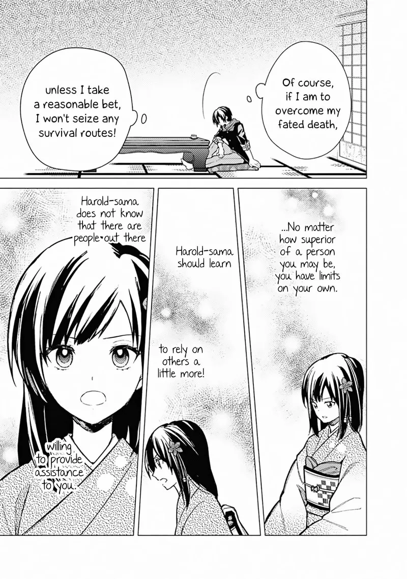 My Death Flags Show No Sign of Ending Chapter 42 page 9