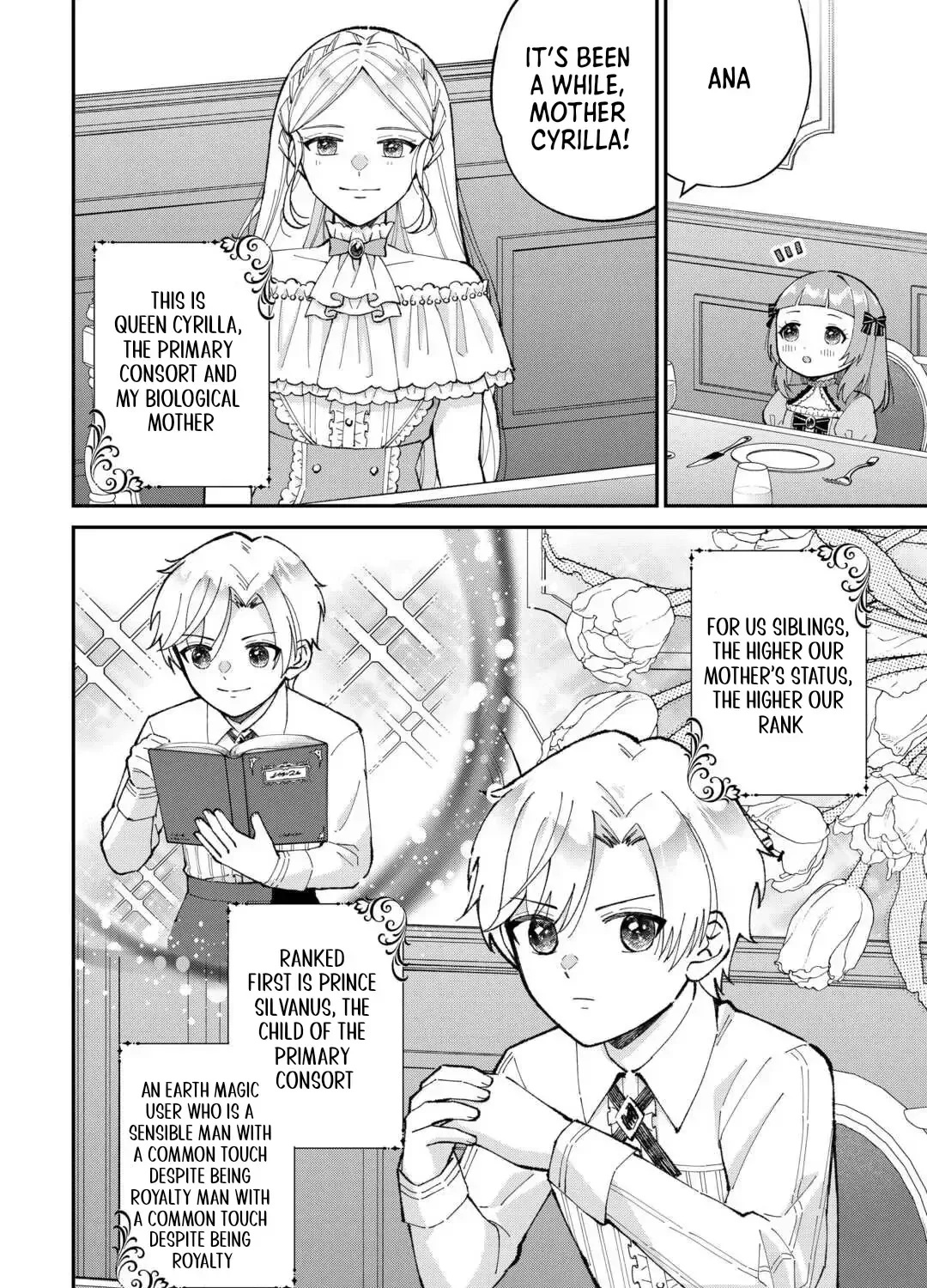 My Family Is Overpowered! The Reincarnated Youngest Princess Saves the World While Being Spoiled Chapter 1 page 48