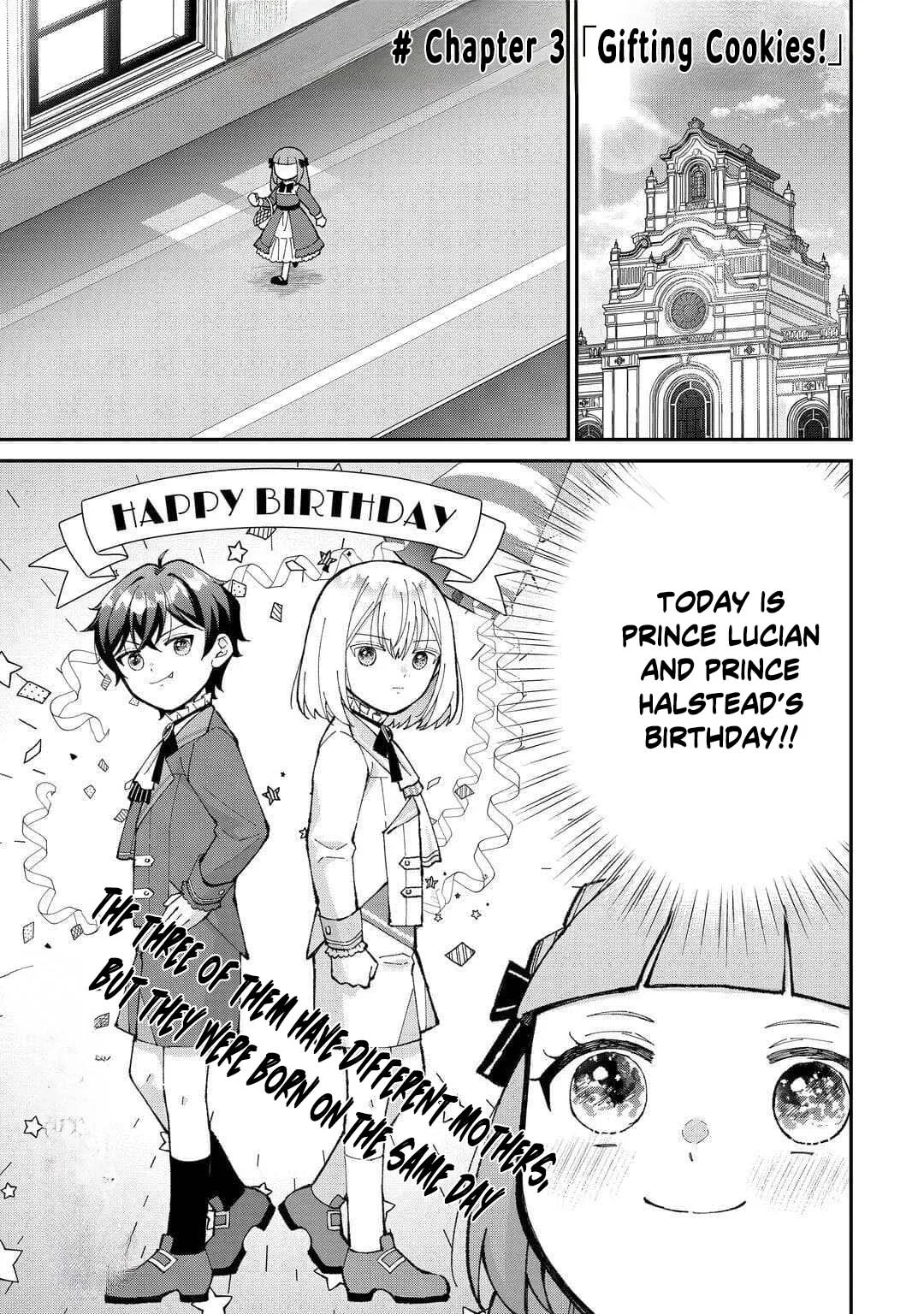 My Family Is Overpowered! The Reincarnated Youngest Princess Saves the World While Being Spoiled Chapter 3 page 1