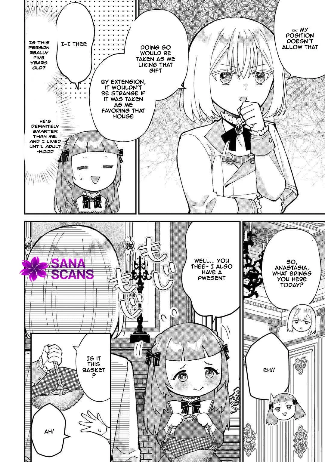 My Family Is Overpowered! The Reincarnated Youngest Princess Saves the World While Being Spoiled Chapter 3 page 27