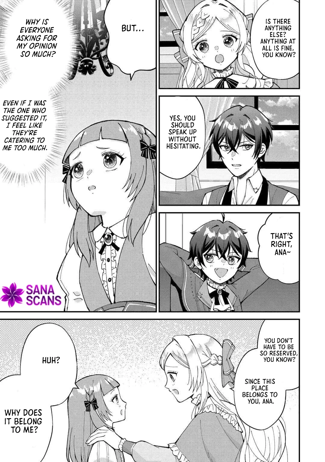 My Family Is Overpowered! The Reincarnated Youngest Princess Saves the World While Being Spoiled Chapter 4 page 21