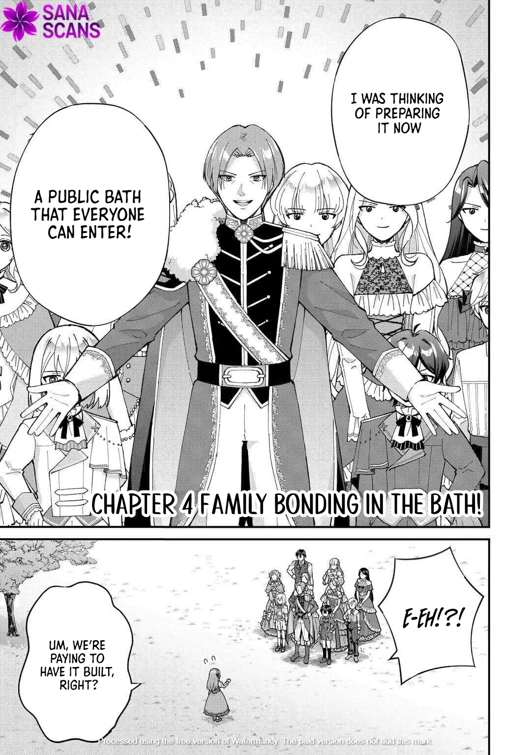 My Family Is Overpowered! The Reincarnated Youngest Princess Saves the World While Being Spoiled Chapter 4 page 1