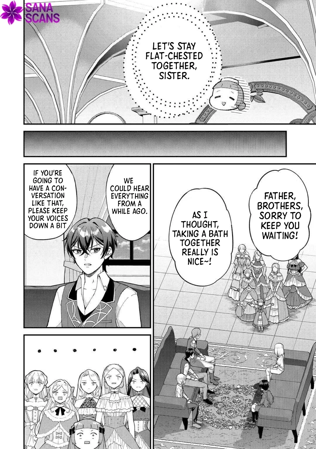 My Family Is Overpowered! The Reincarnated Youngest Princess Saves the World While Being Spoiled Chapter 4 page 18
