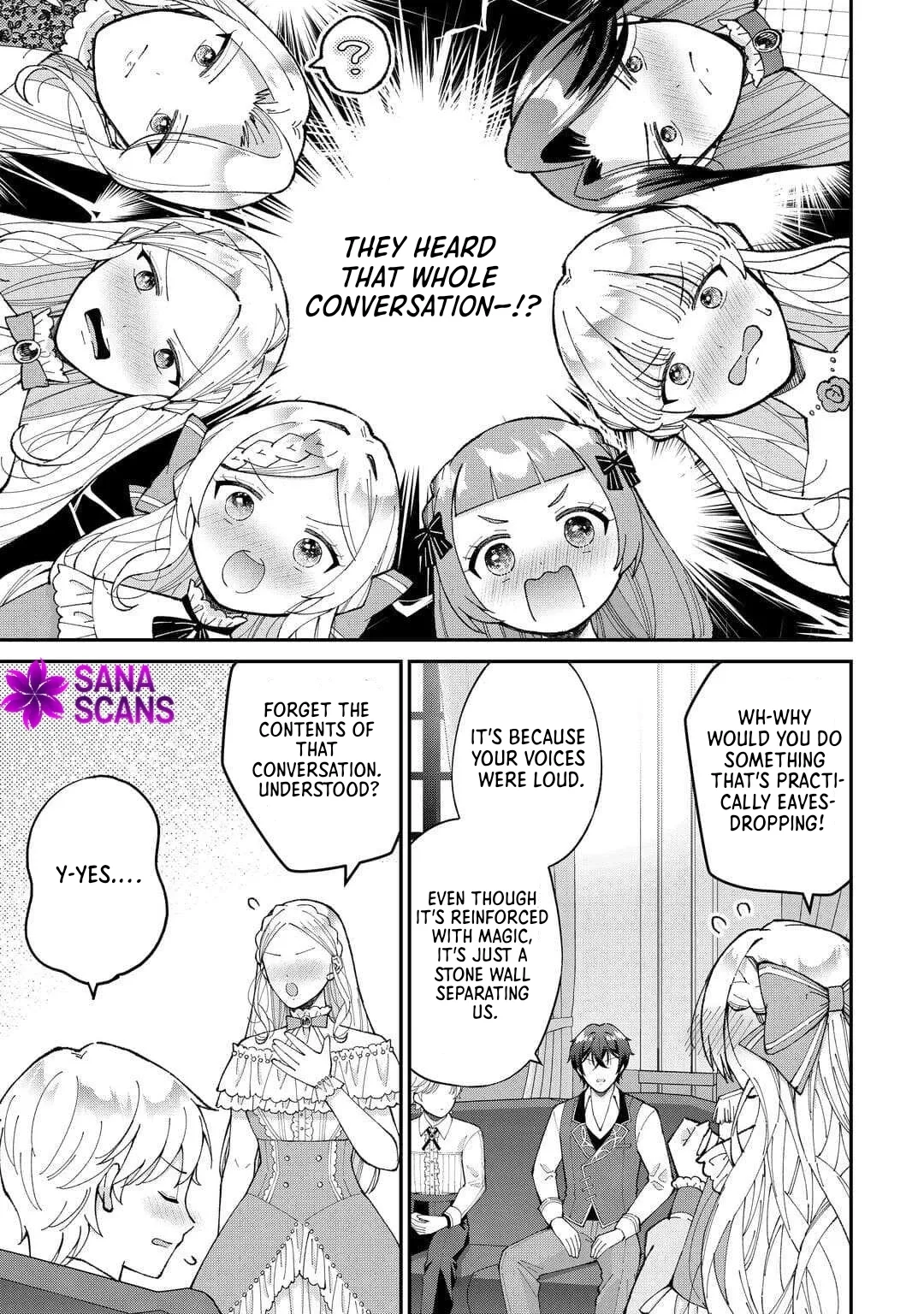 My Family Is Overpowered! The Reincarnated Youngest Princess Saves the World While Being Spoiled Chapter 4 page 19