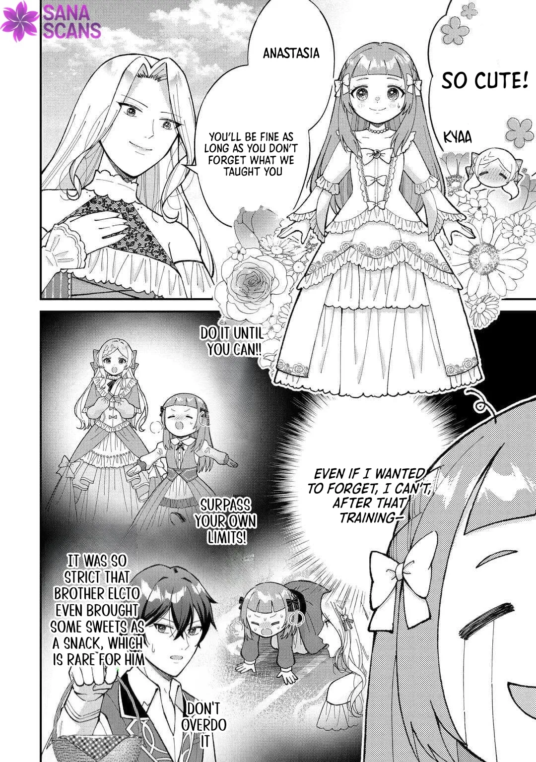 My Family Is Overpowered! The Reincarnated Youngest Princess Saves the World While Being Spoiled Chapter 5 page 8