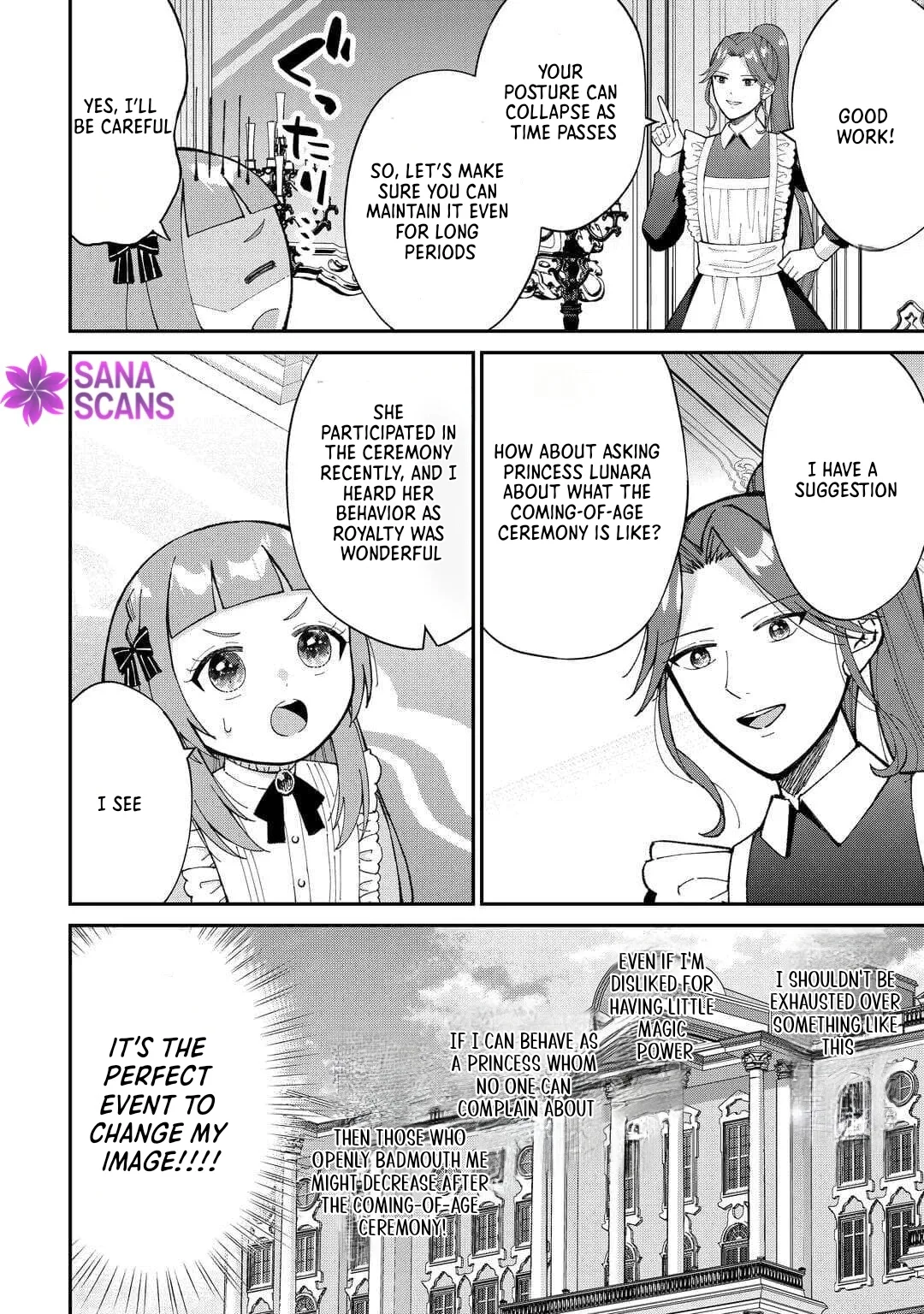 My Family Is Overpowered! The Reincarnated Youngest Princess Saves the World While Being Spoiled Chapter 5 page 4