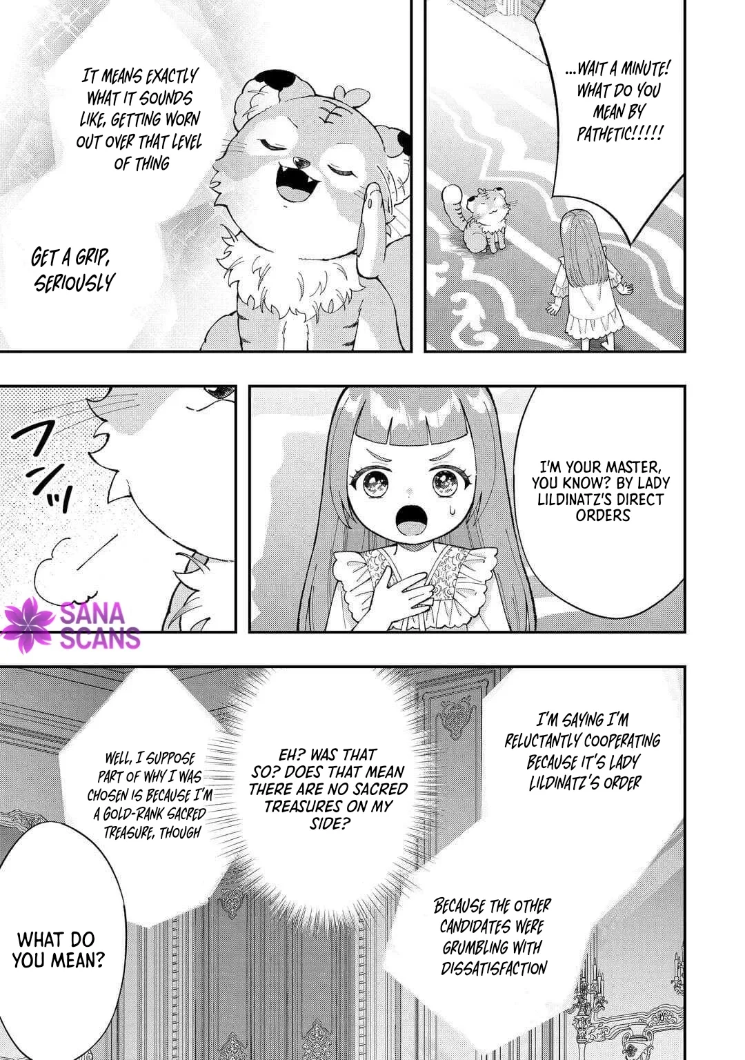 My Family Is Overpowered! The Reincarnated Youngest Princess Saves the World While Being Spoiled Chapter 5 page 27