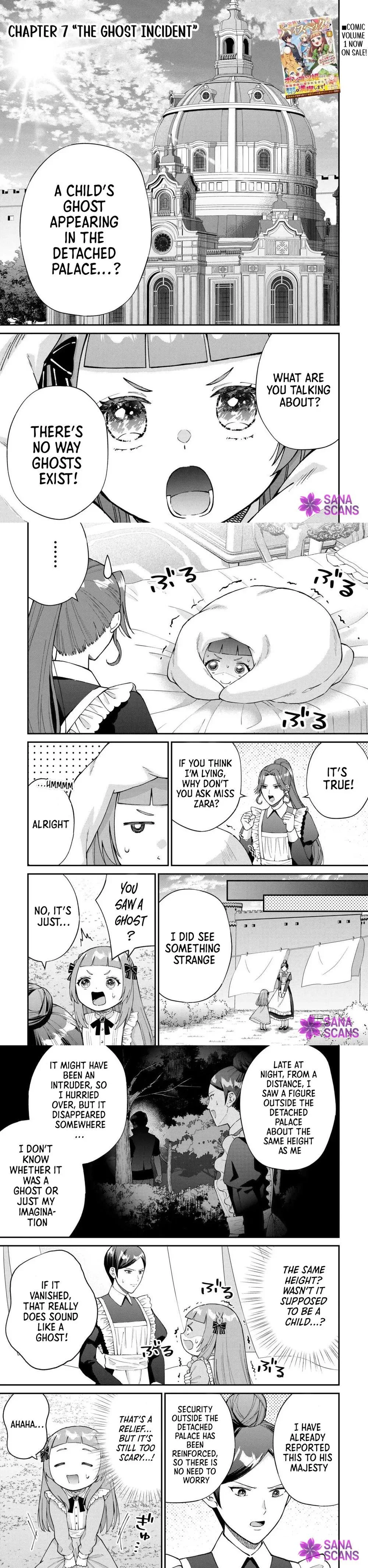 My Family Is Overpowered! The Reincarnated Youngest Princess Saves the World While Being Spoiled Chapter 7 page 1