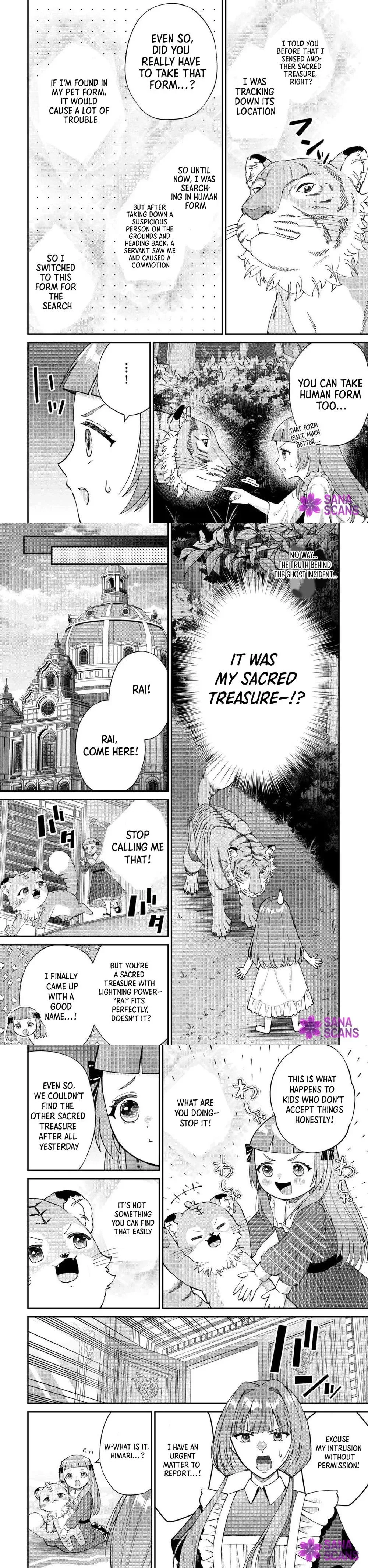 My Family Is Overpowered! The Reincarnated Youngest Princess Saves the World While Being Spoiled Chapter 7 page 4