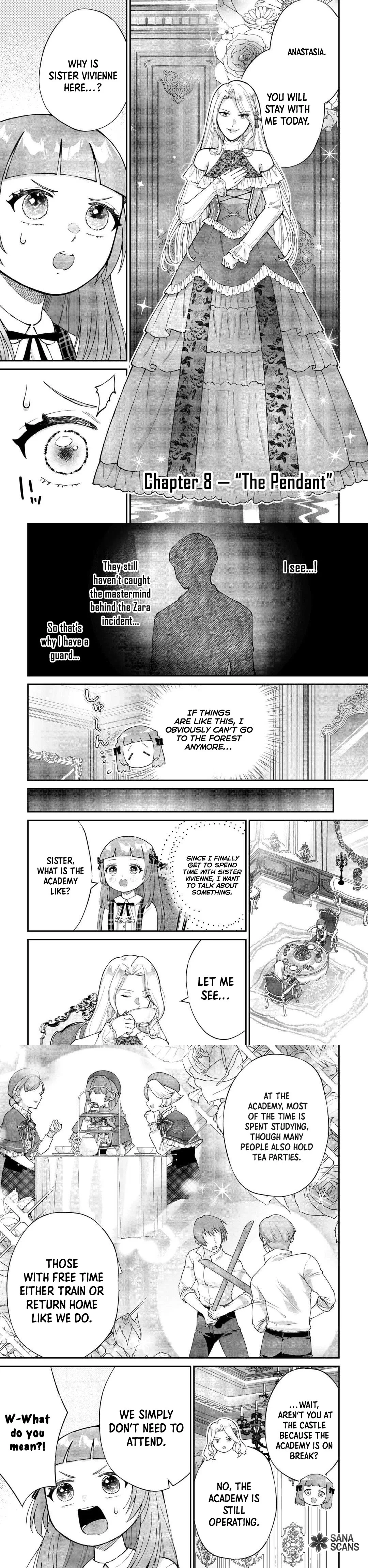 My Family Is Overpowered! The Reincarnated Youngest Princess Saves the World While Being Spoiled Chapter 8 page 1
