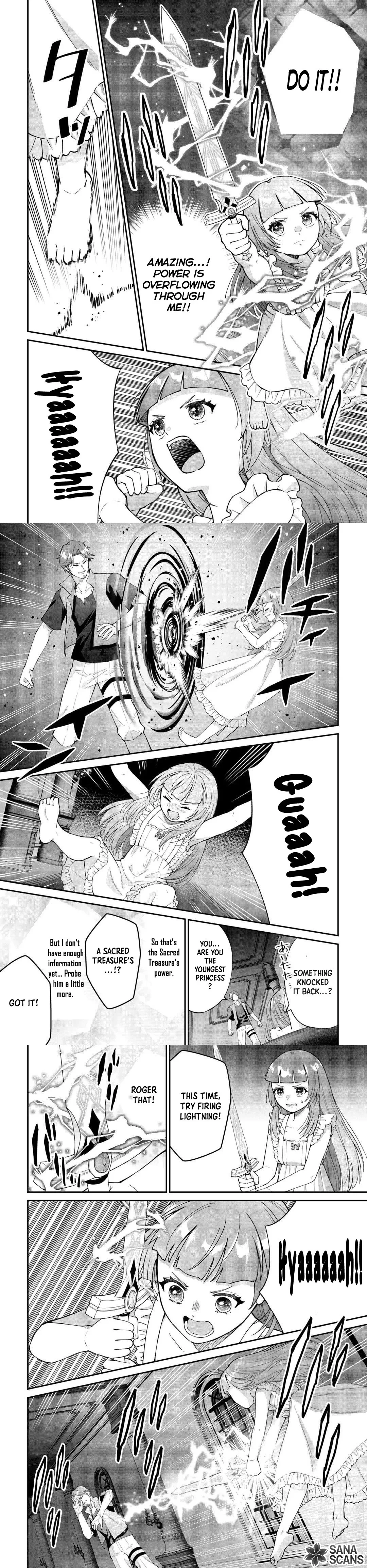 My Family Is Overpowered! The Reincarnated Youngest Princess Saves the World While Being Spoiled Chapter 8 page 4