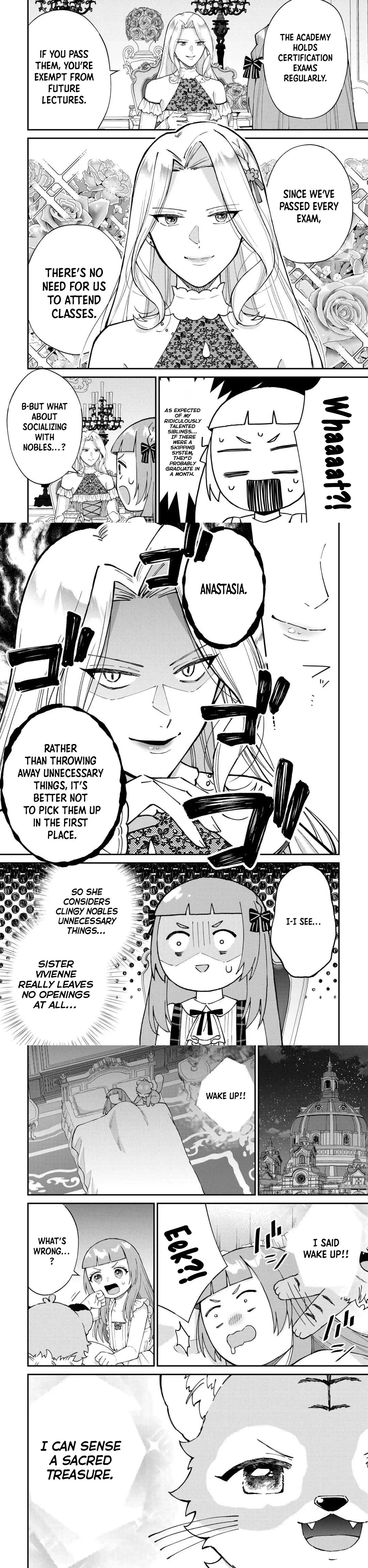 My Family Is Overpowered! The Reincarnated Youngest Princess Saves the World While Being Spoiled Chapter 8 page 2