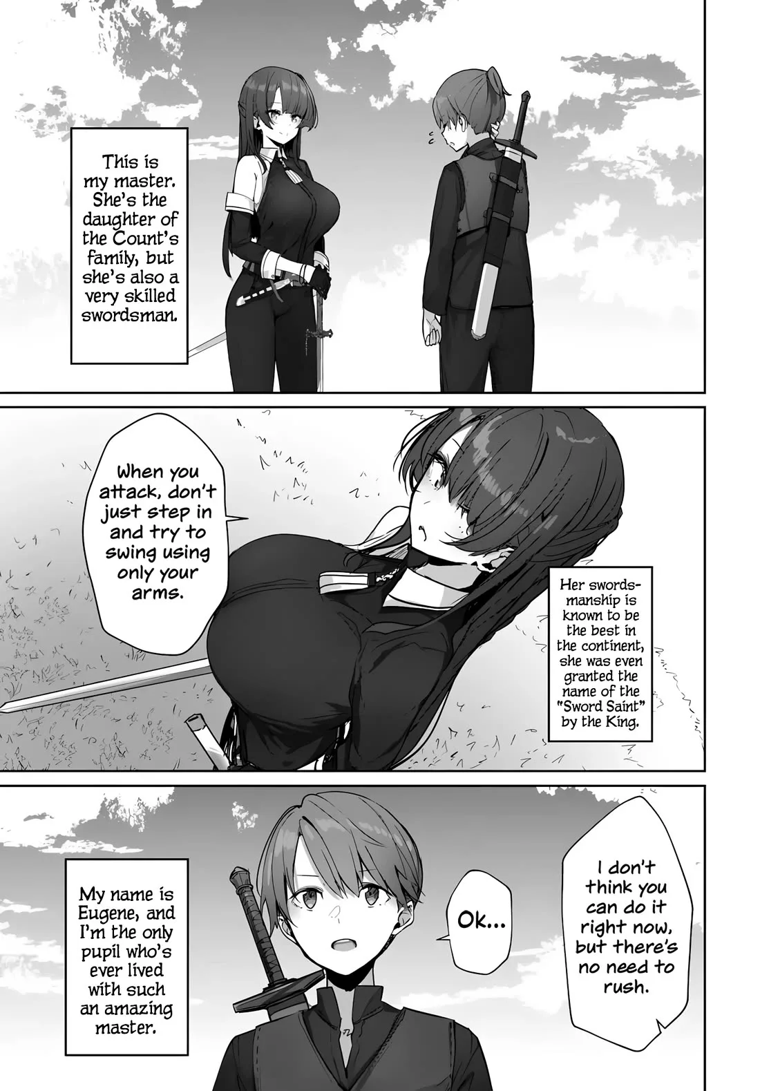 My Female Sword Master, Whom I Live With, Is So Cute That I'm Happy Every Day Chapter 1 page 8