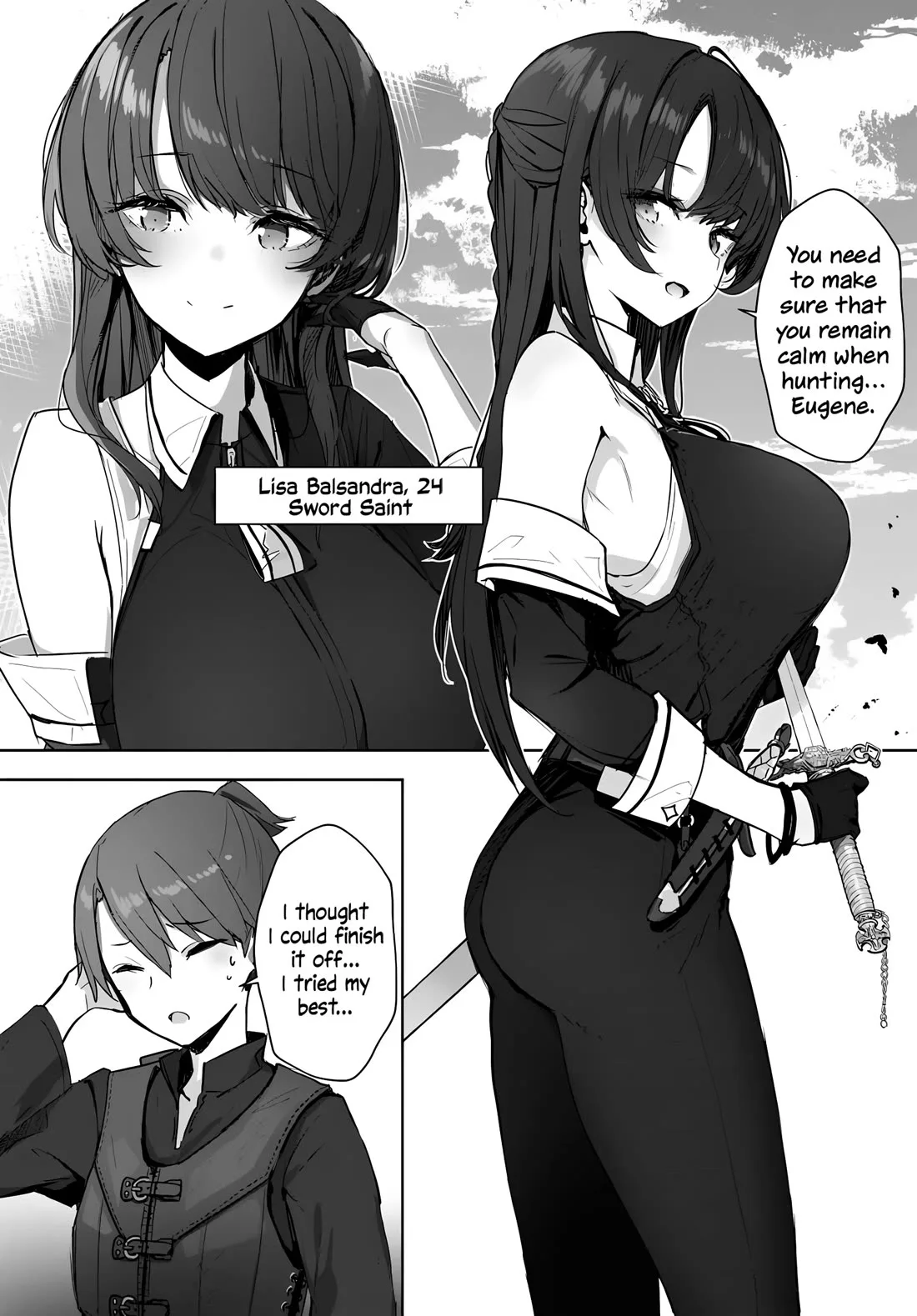 My Female Sword Master, Whom I Live With, Is So Cute That I'm Happy Every Day Chapter 1 page 7