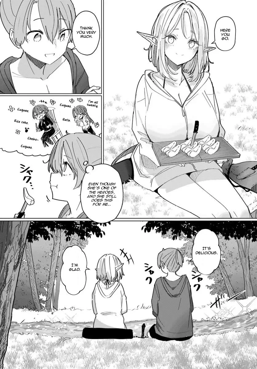 My Female Sword Master, Whom I Live With, Is So Cute That I'm Happy Every Day Chapter 14.1 page 8