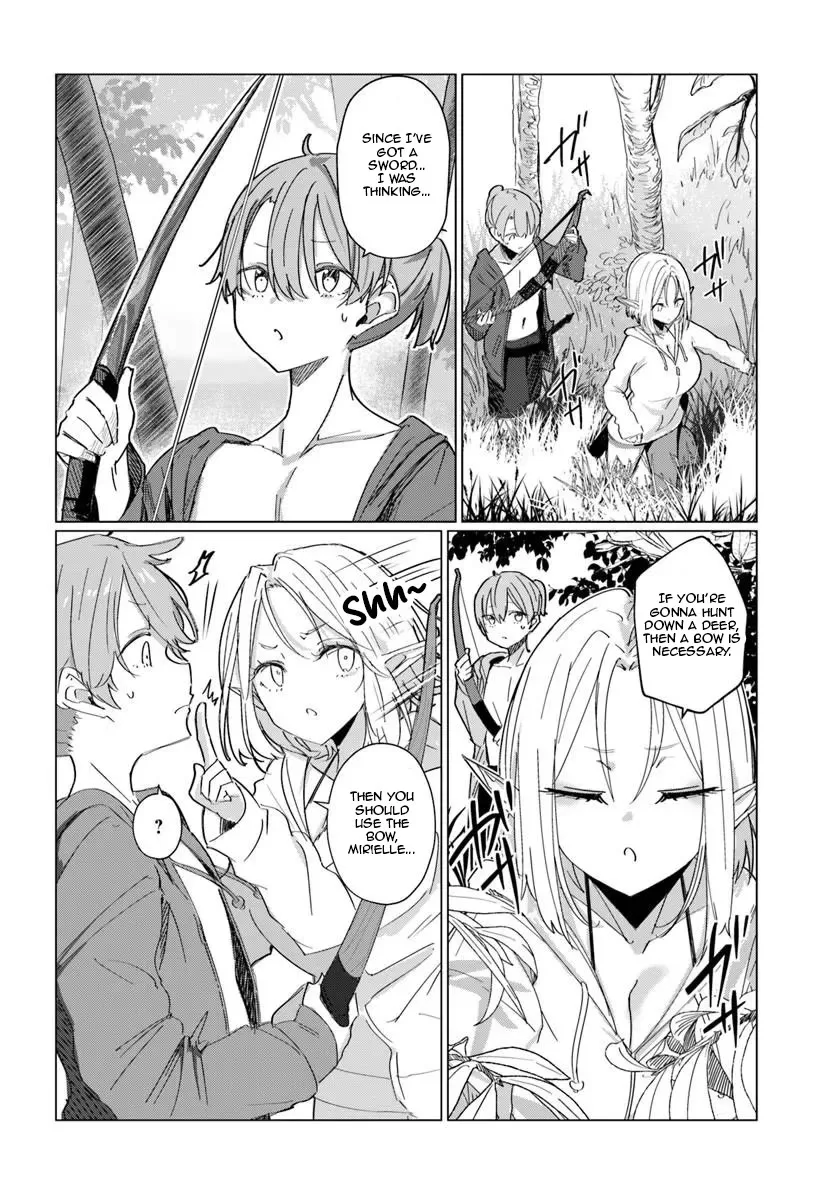 My Female Sword Master, Whom I Live With, Is So Cute That I'm Happy Every Day Chapter 14.1 page 2