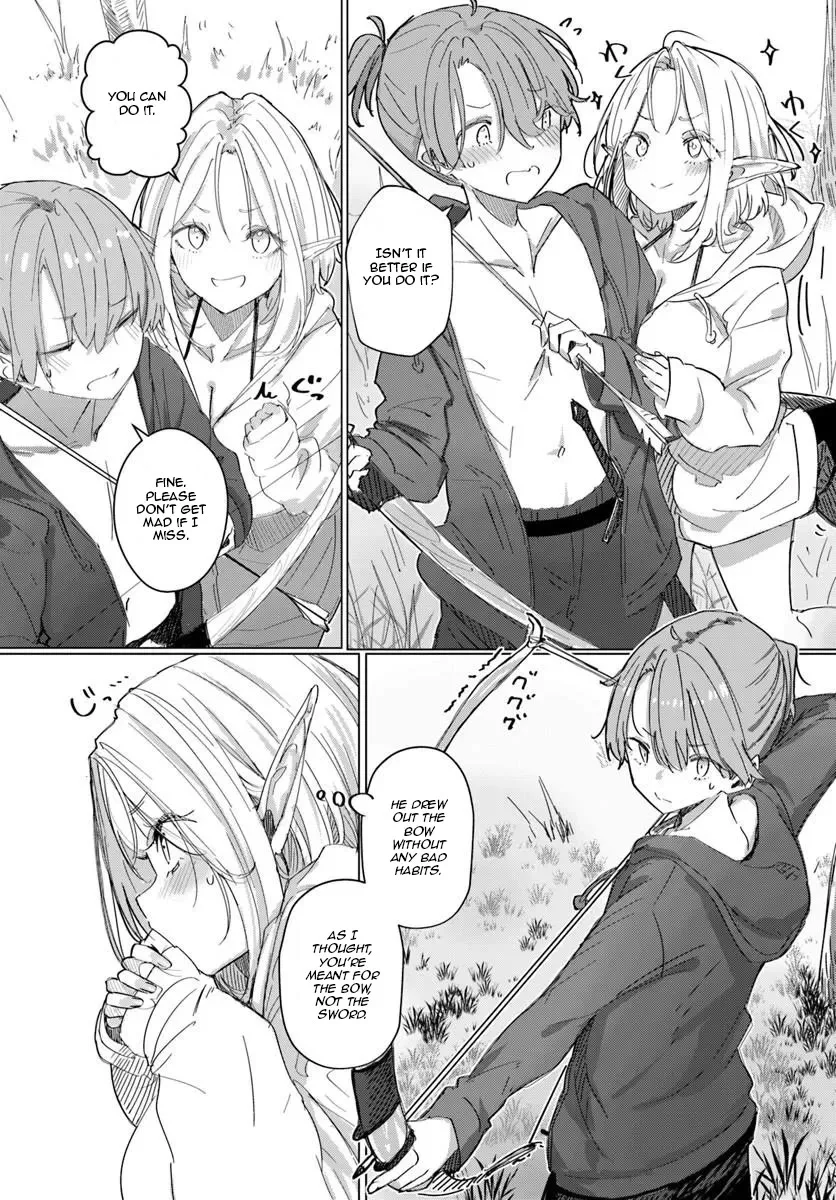 My Female Sword Master, Whom I Live With, Is So Cute That I'm Happy Every Day Chapter 14.1 page 4