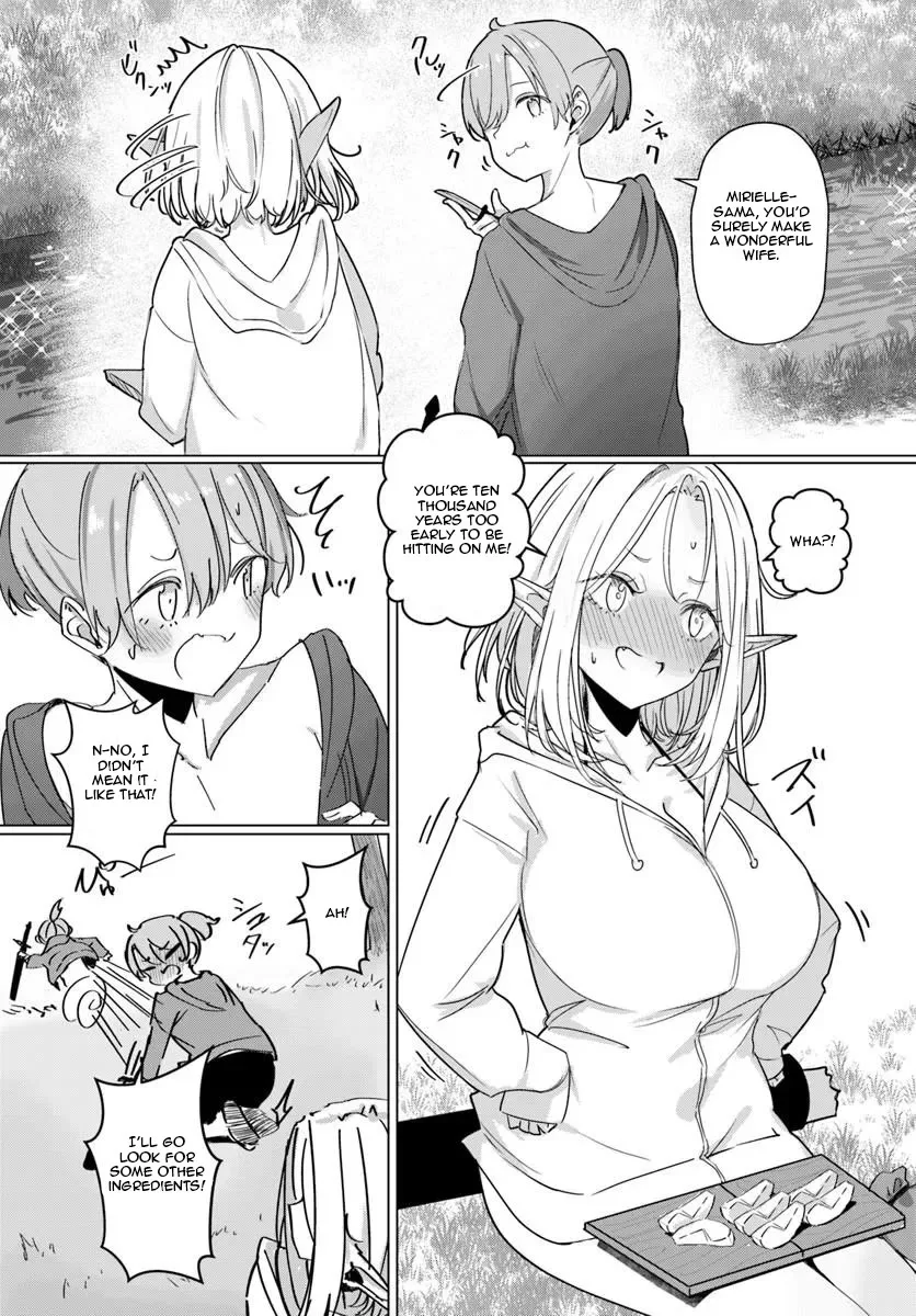 My Female Sword Master, Whom I Live With, Is So Cute That I'm Happy Every Day Chapter 14.1 page 9