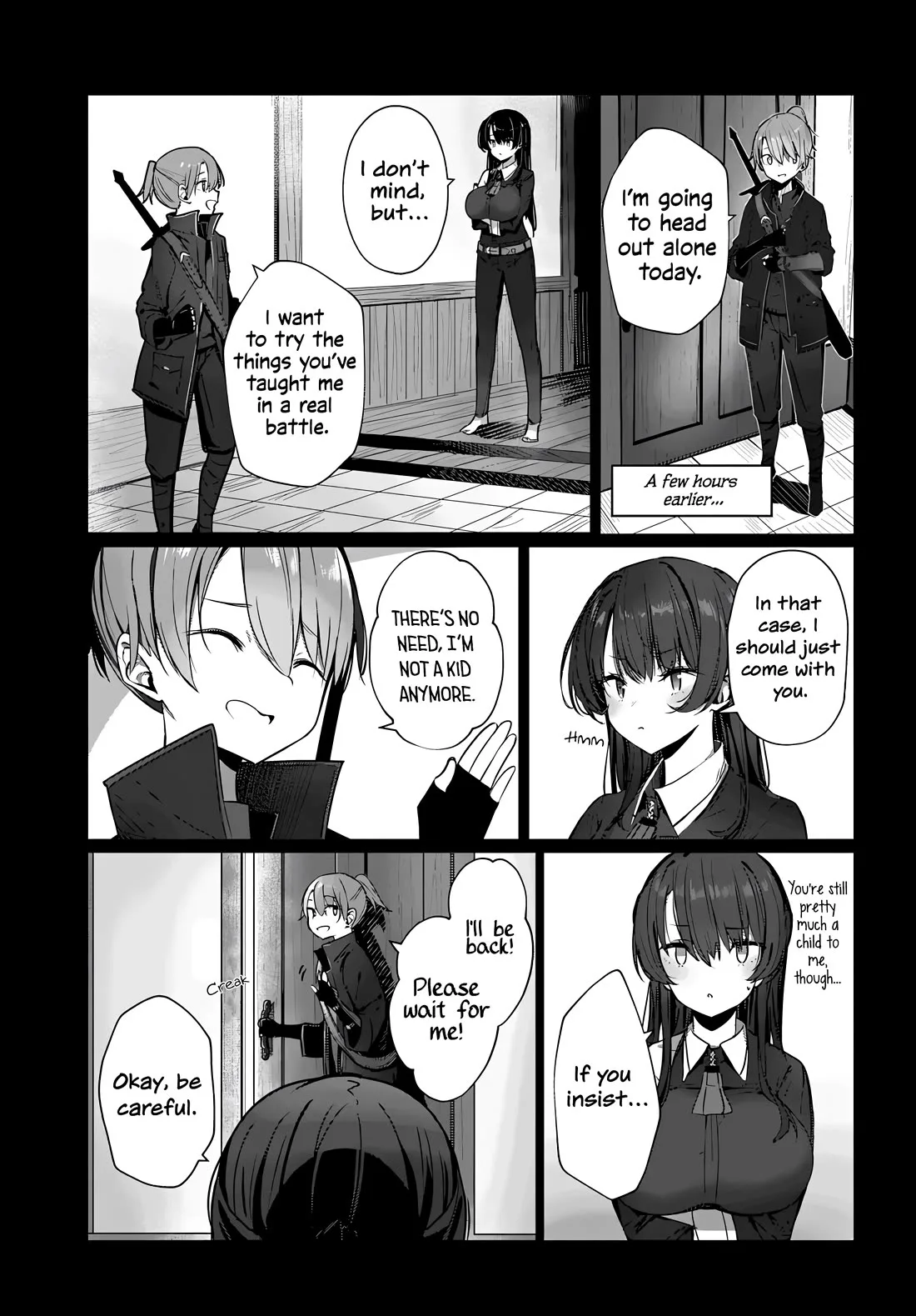 My Female Sword Master, Whom I Live With, Is So Cute That I'm Happy Every Day Chapter 4 page 4