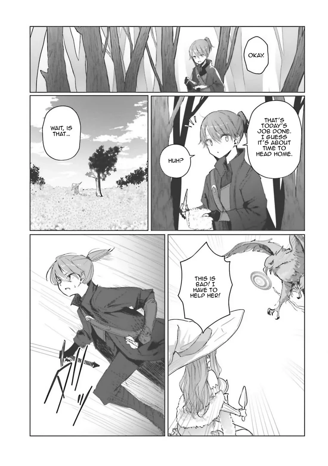 My Female Sword Master, Whom I Live With, Is So Cute That I'm Happy Every Day Chapter 5 page 3