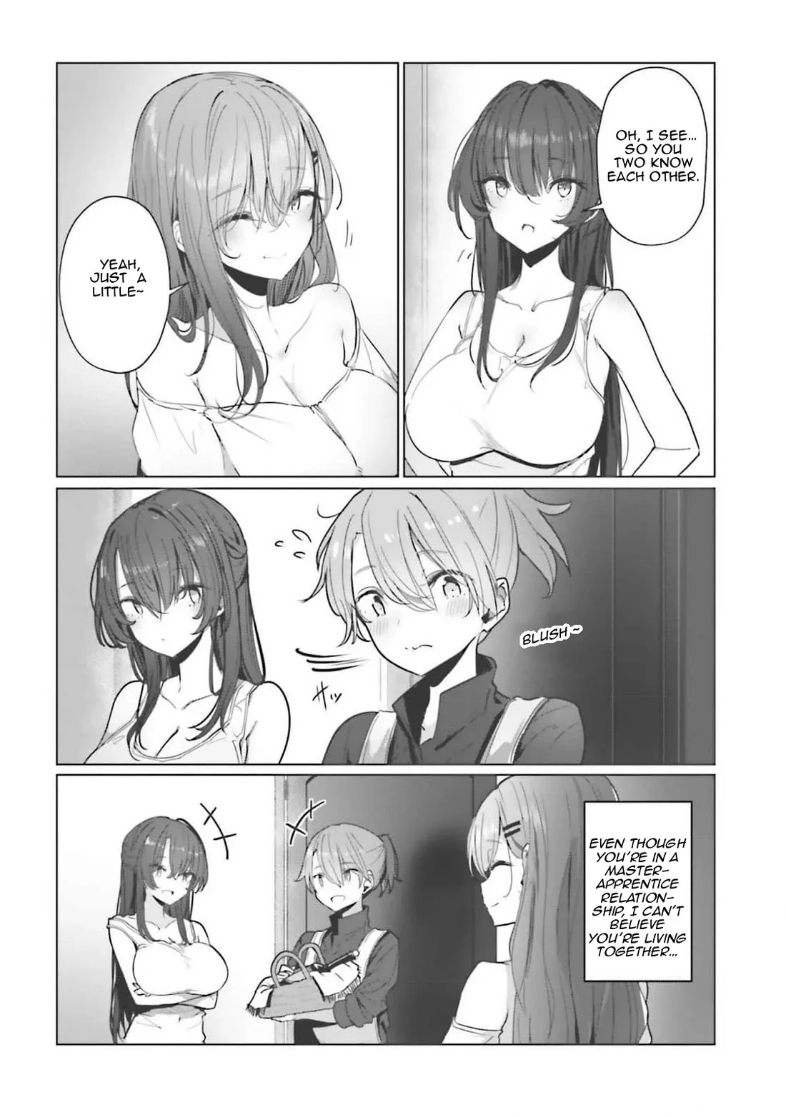 My Female Sword Master, Whom I Live With, Is So Cute That I'm Happy Every Day Chapter 5 page 11