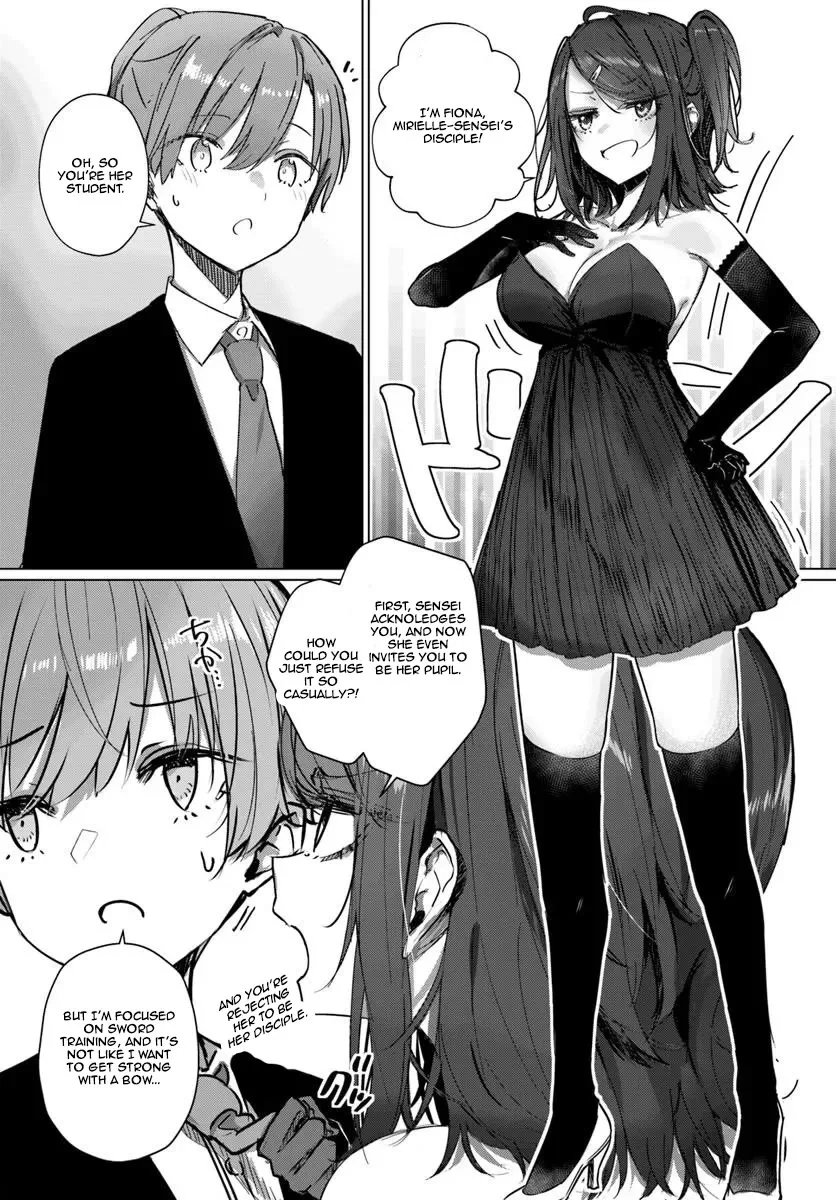 My Female Sword Master, Whom I Live With, Is So Cute That I'm Happy Every Day Chapter 9.1 page 2