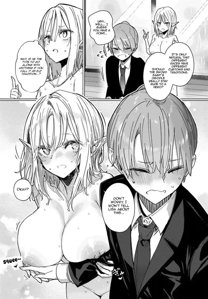 My Female Sword Master, Whom I Live With, Is So Cute That I'm Happy Every Day Chapter 9.2 page 7
