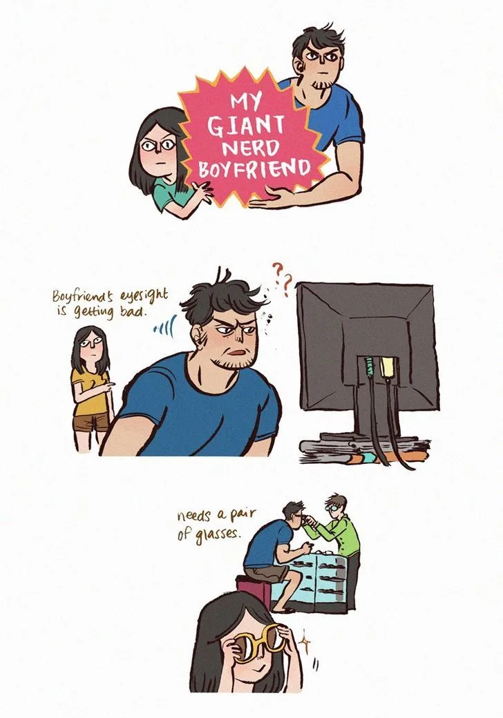 My Giant Nerd Boyfriend Chapter 12 page 1