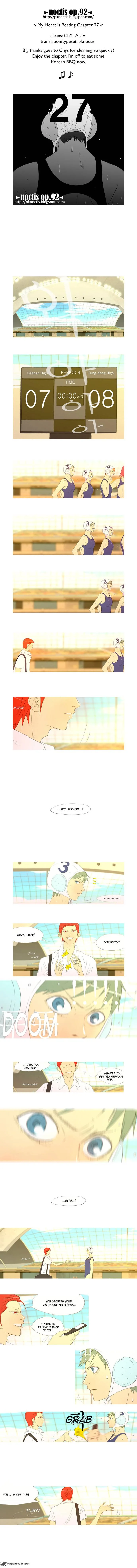 My Heart is Beating Chapter 27 page 1