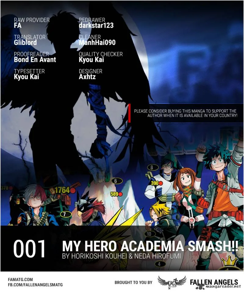 My Hero Academia Smash!! Chapter 1 page 1