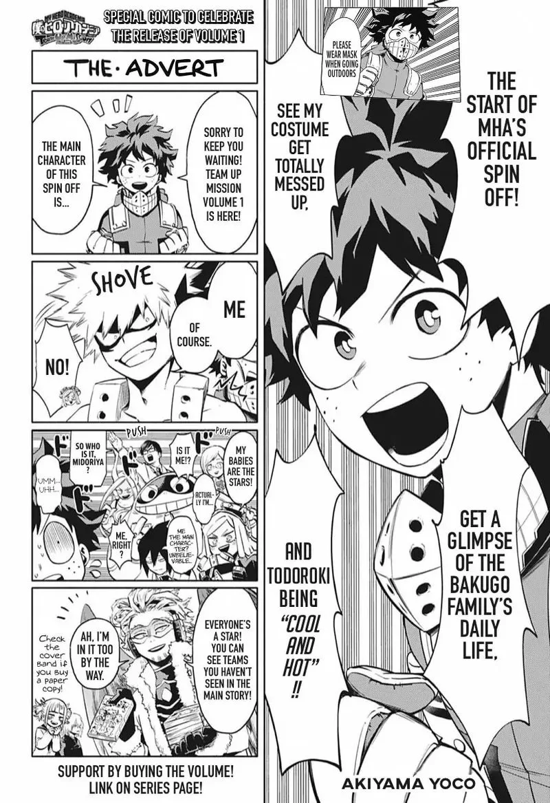 My Hero Academia: Team Up Mission Chapter 3 page 1