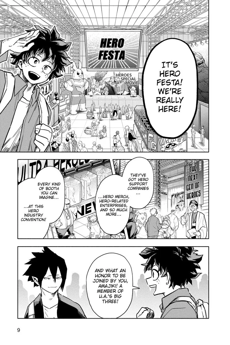 My Hero Academia: Team Up Mission Chapter 32 page 9