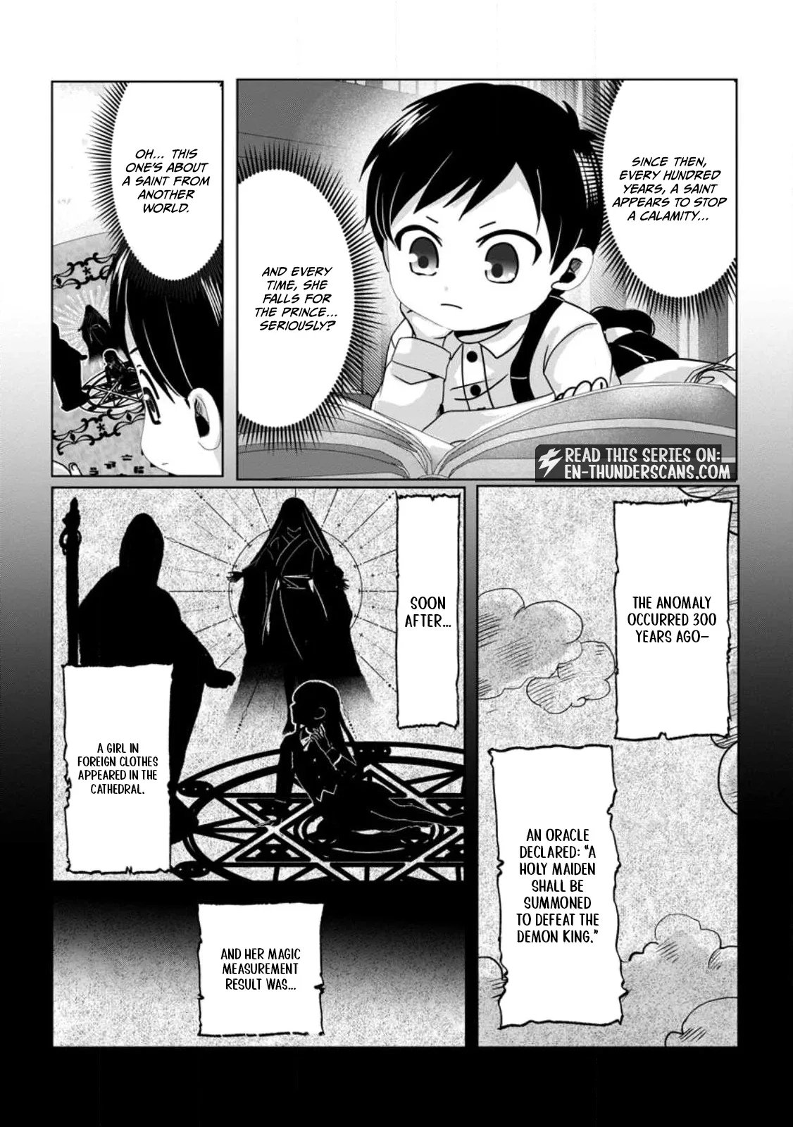 My Life in Another World After Being Dragged There as My Tiny Self Chapter 3.1 page 8