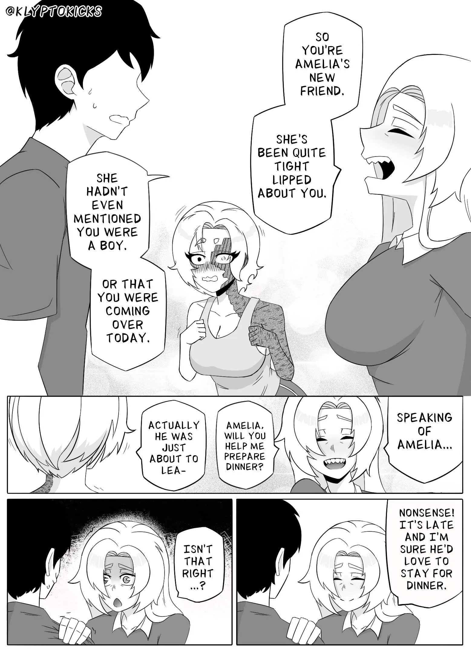 My Life With Amelia Chapter 11 page 1