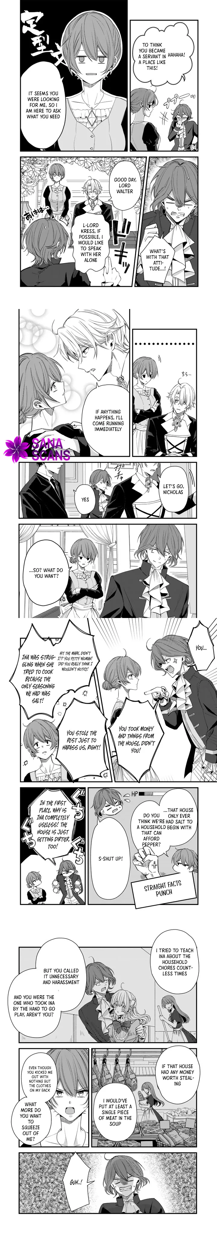 My master is a big, dog-like knight. Chapter 12 page 3