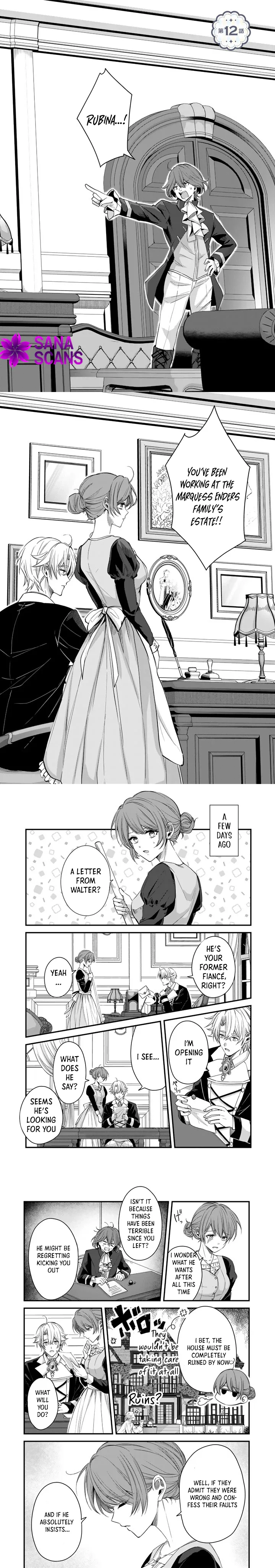 My master is a big, dog-like knight. Chapter 12 page 1