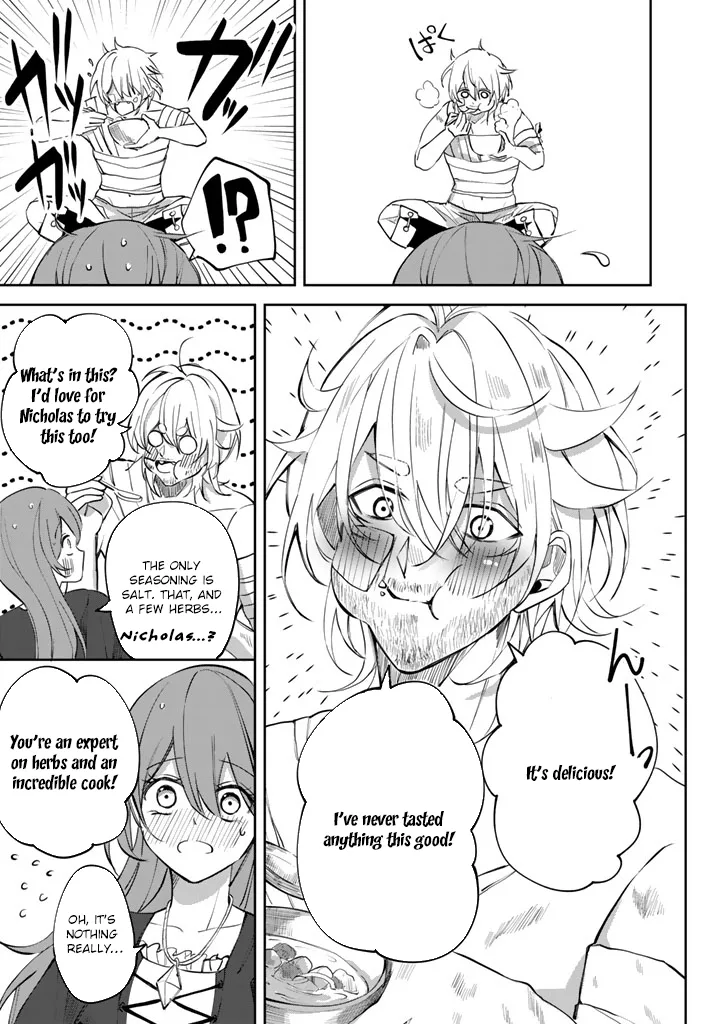 My master is a big, dog-like knight. Chapter 2 page 19