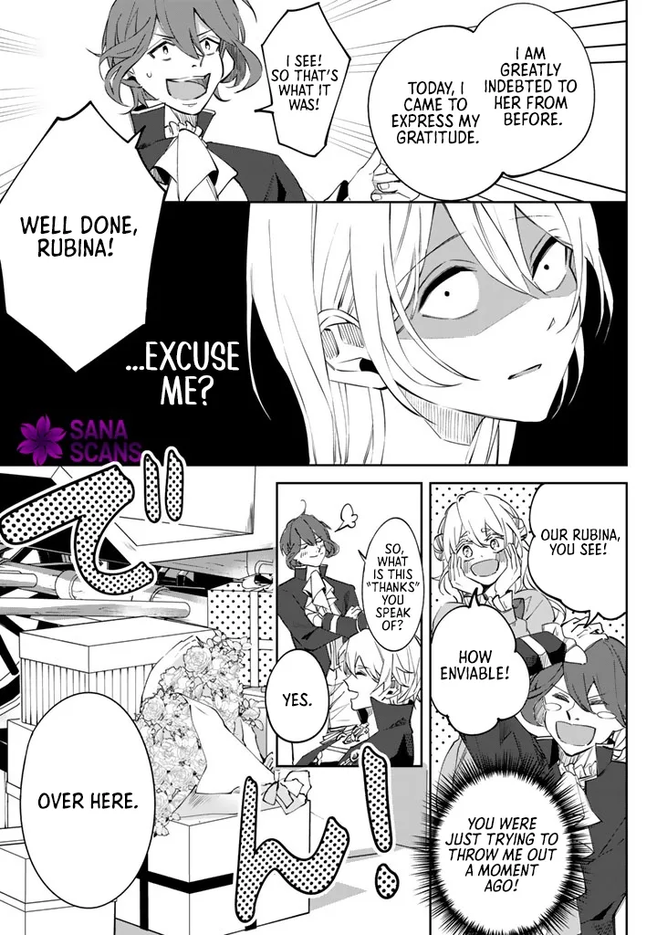 My master is a big, dog-like knight. Chapter 3 page 3