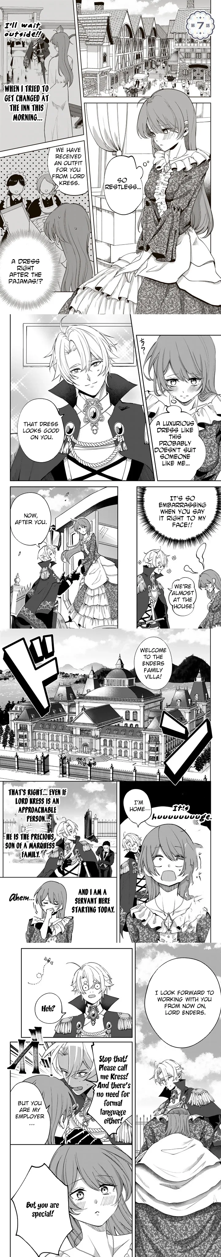 My master is a big, dog-like knight. Chapter 7 page 1