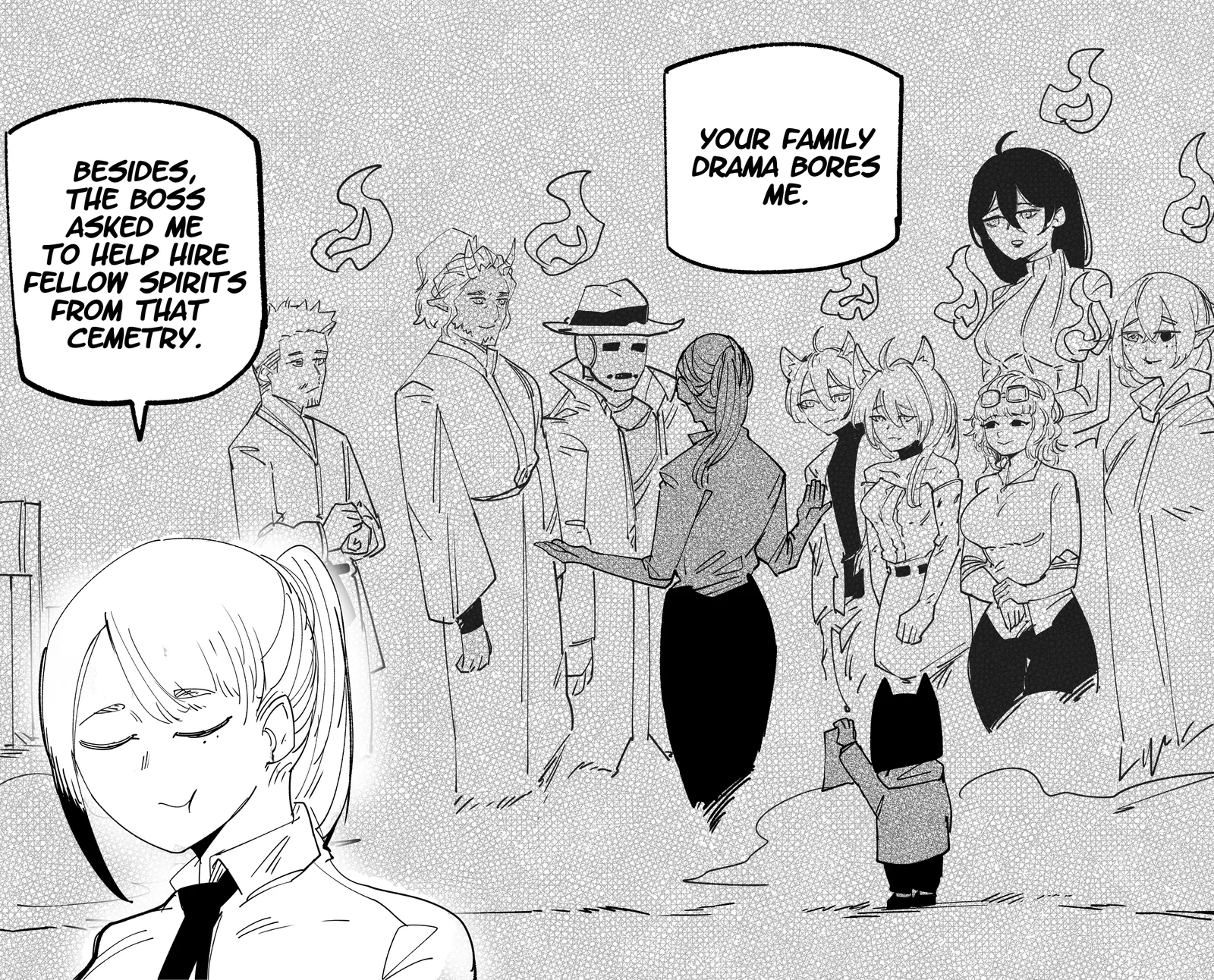 My new girlfriend is not human? Chapter 100.5 page 4