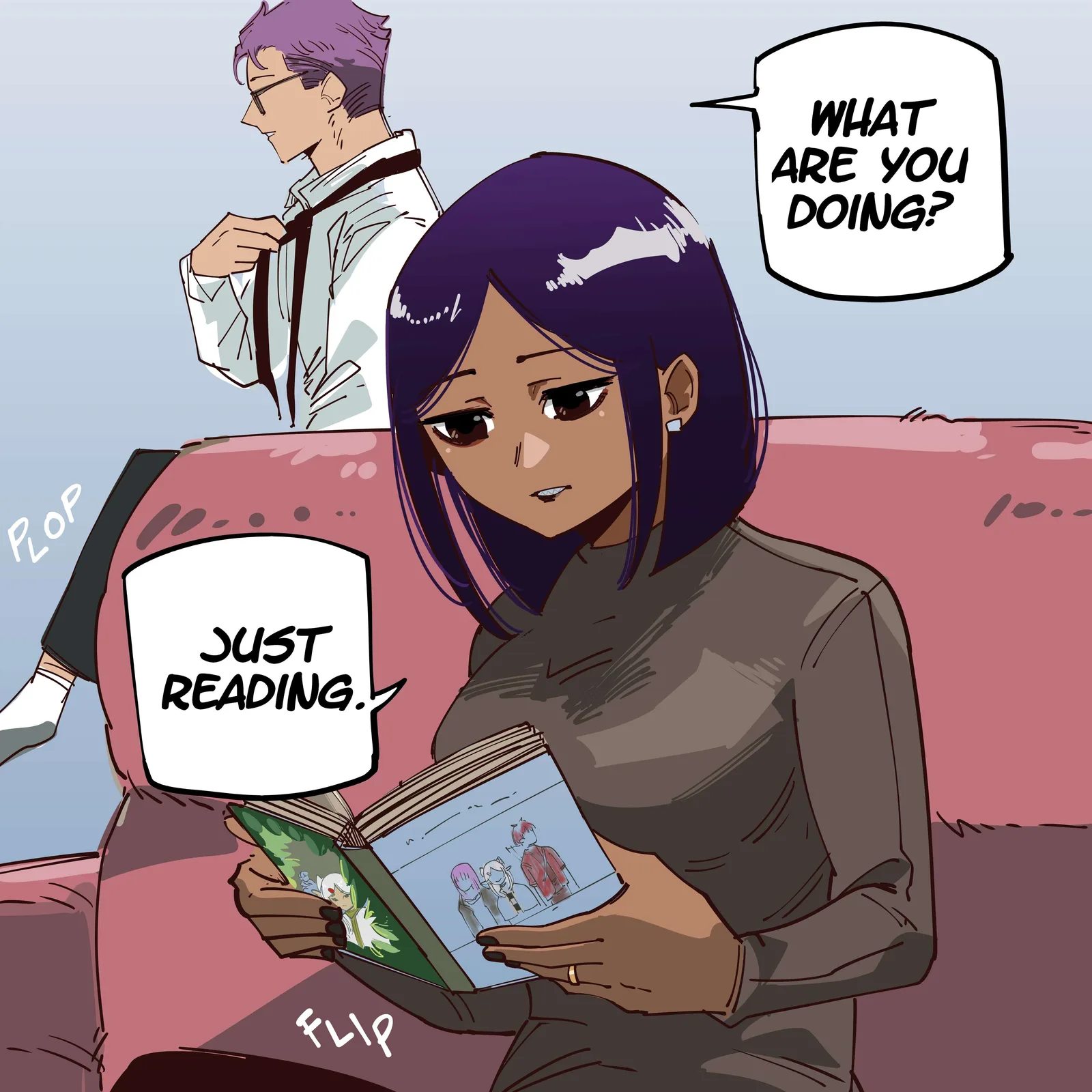 My new girlfriend is not human? Chapter 105 page 2