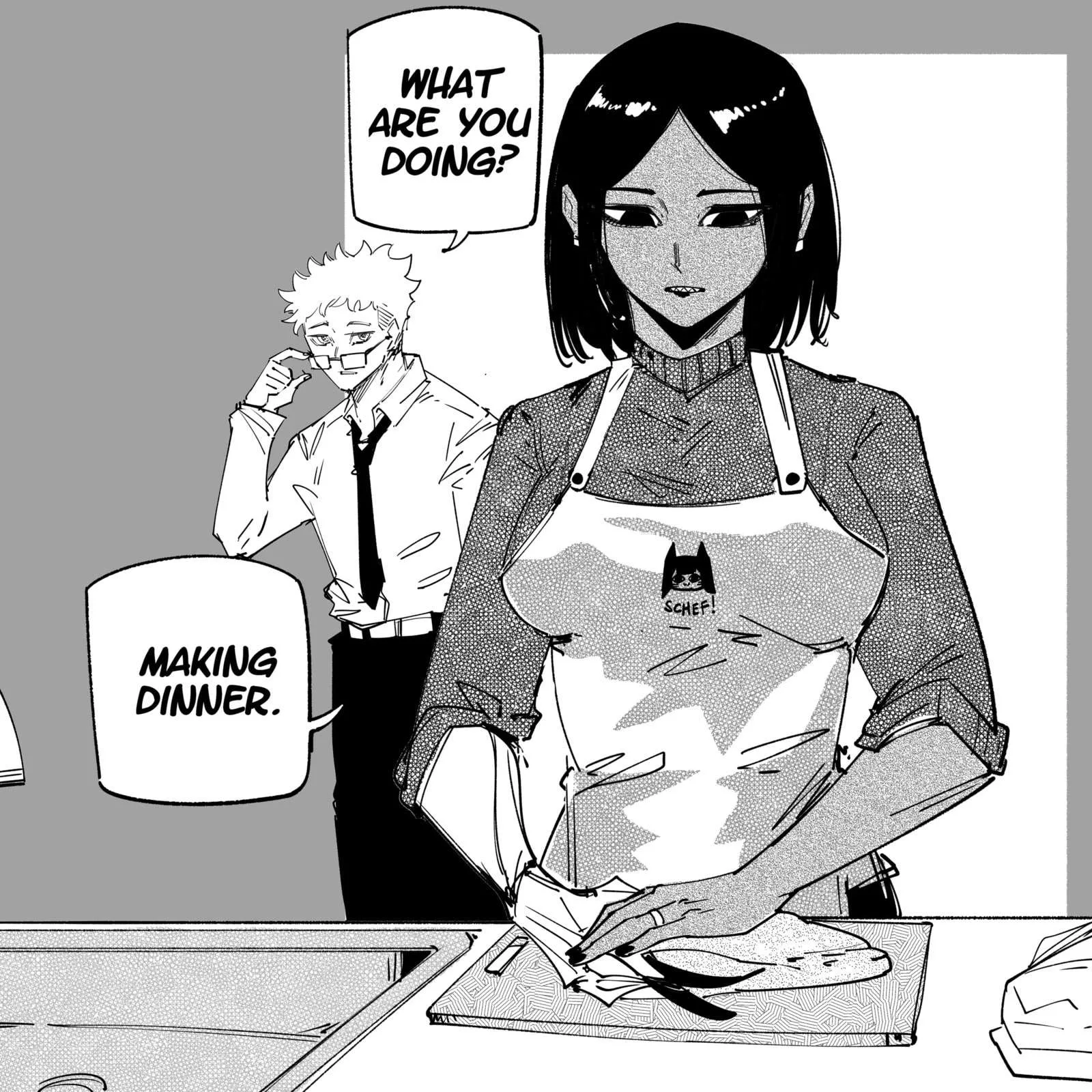 My new girlfriend is not human? Chapter 134 page 1