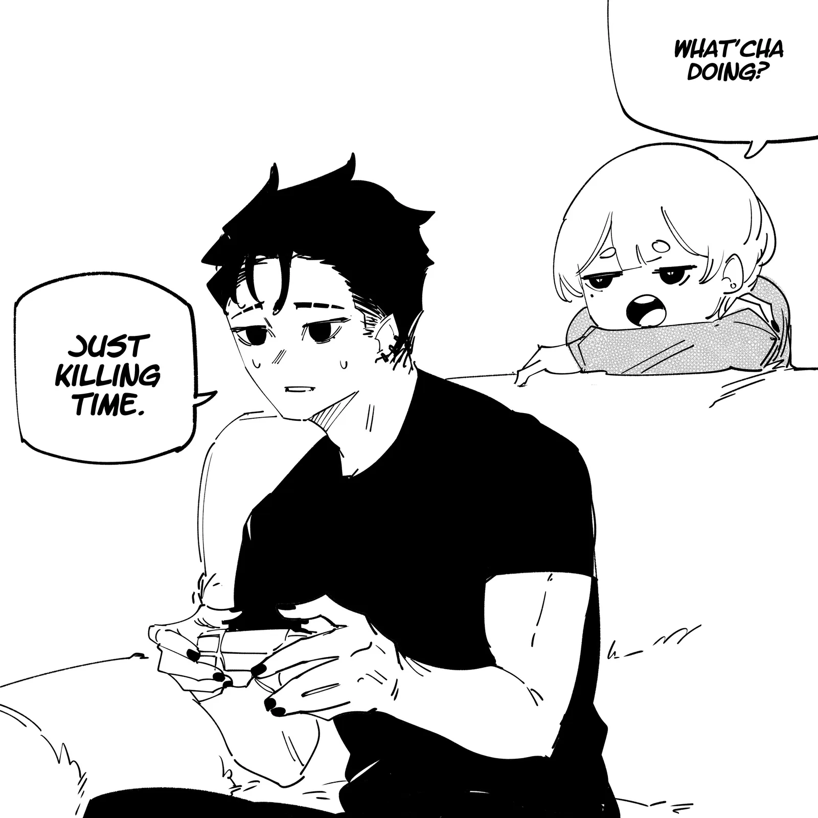 My new girlfriend is not human? Chapter 151.5 page 1