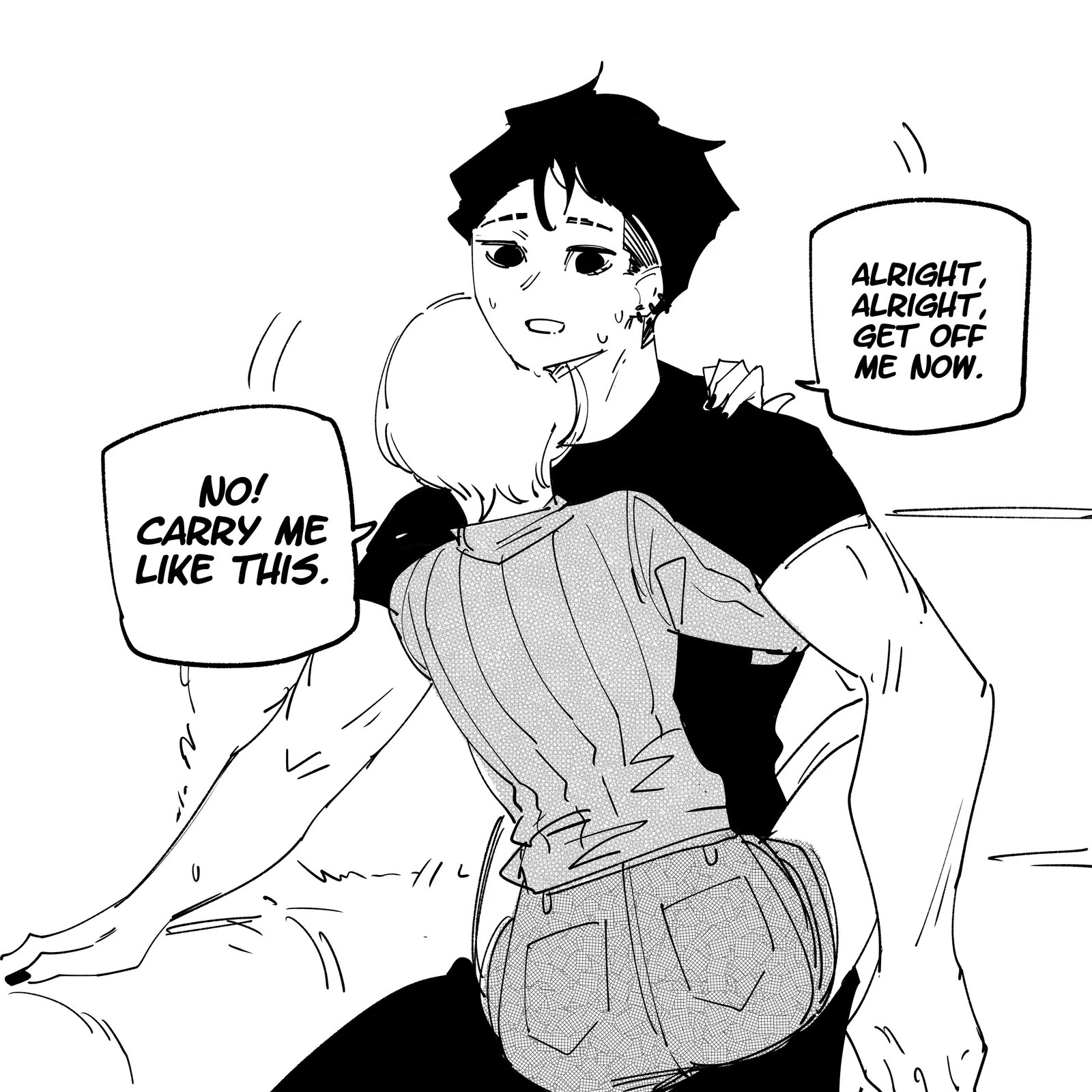 My new girlfriend is not human? Chapter 151.5 page 4