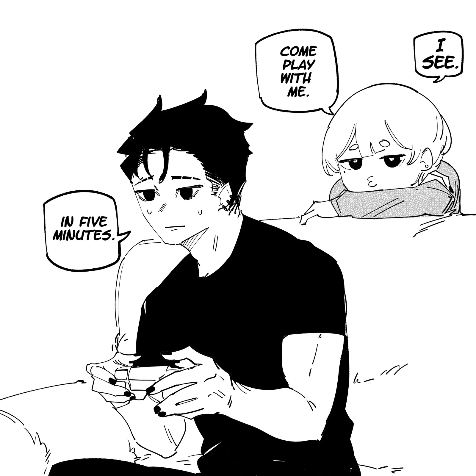 My new girlfriend is not human? Chapter 151.5 page 2