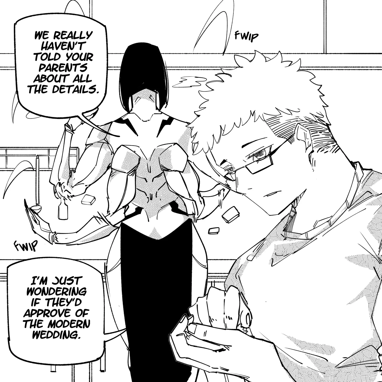My new girlfriend is not human? Chapter 152 page 3