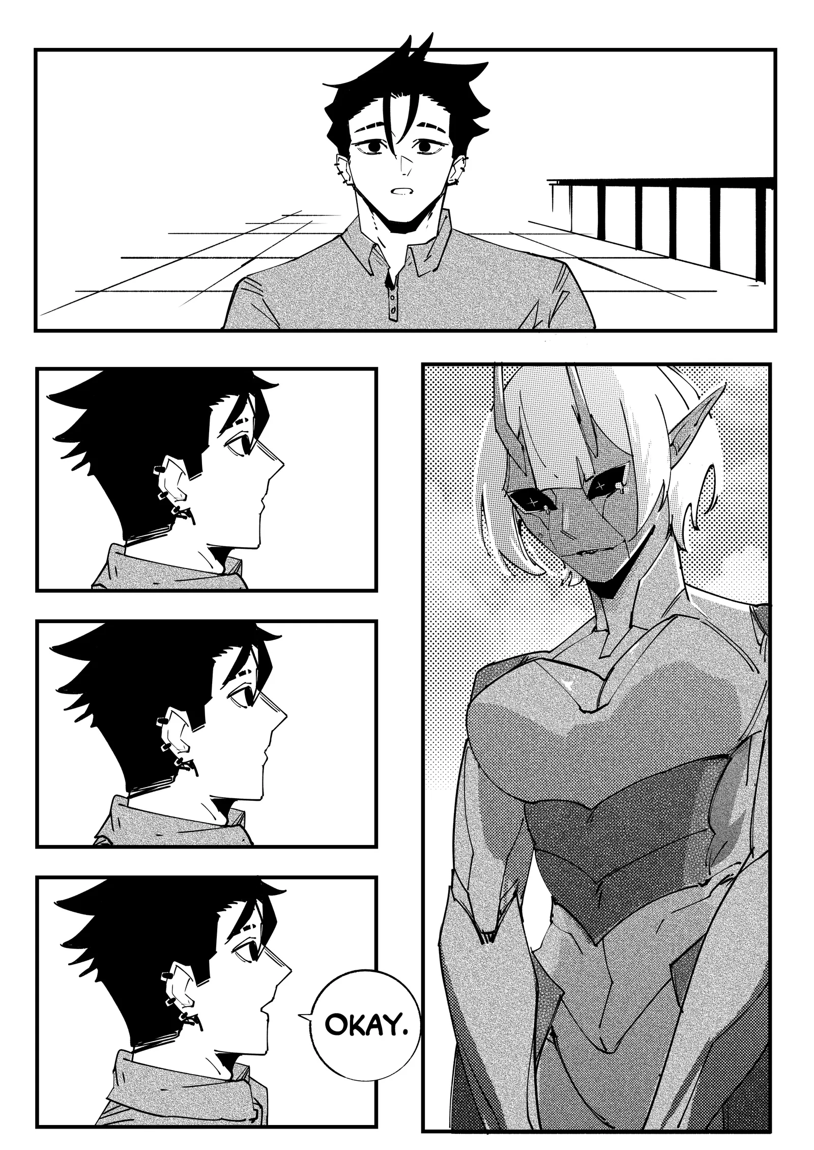 My new girlfriend is not human? Chapter 161 page 1