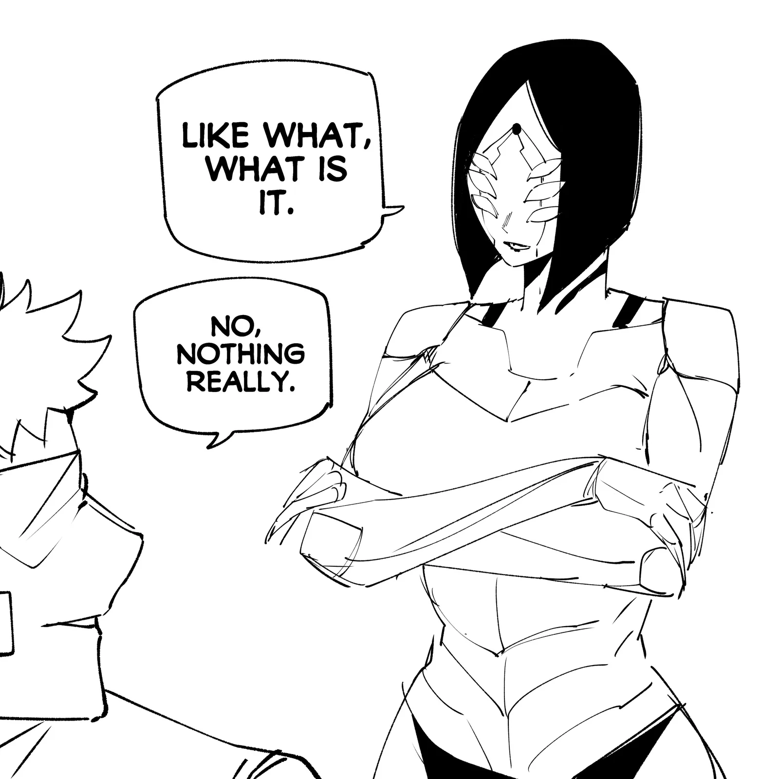 My new girlfriend is not human? Chapter 181.5 page 3