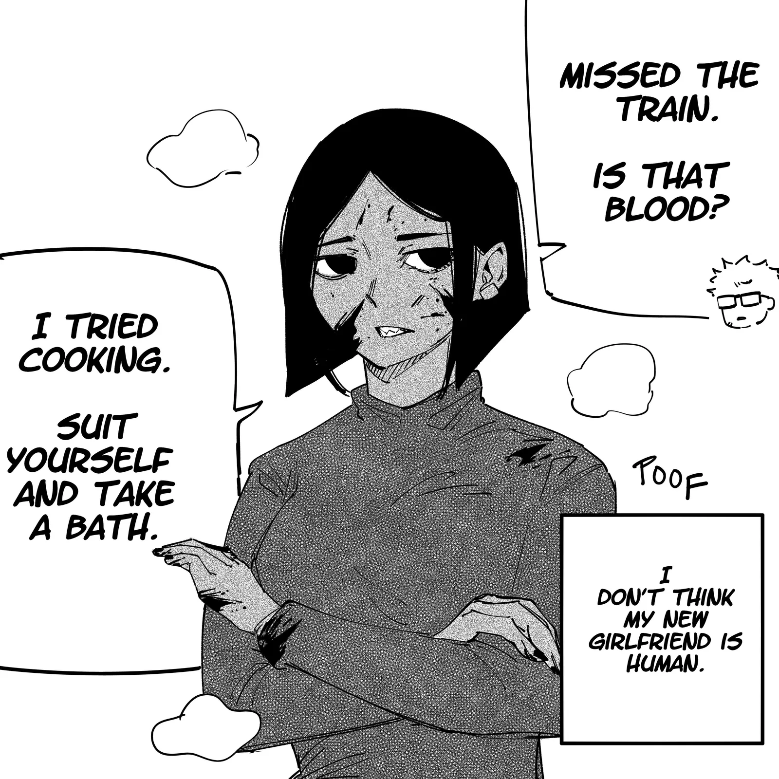 My new girlfriend is not human? Chapter 2 page 1